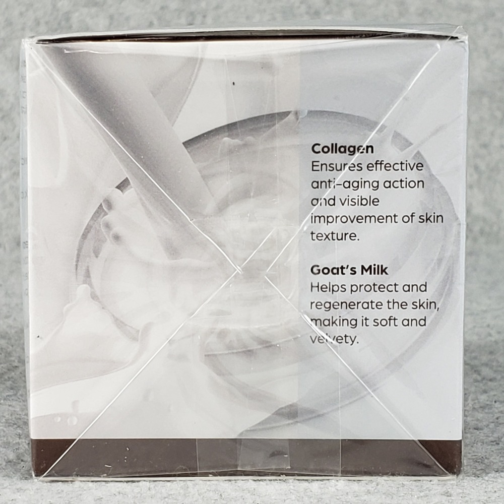 Delfanti Milano Night Cream Goat Milk Collagen Regenerating 1.7oz Made in Italy - Picture 2 of 6
